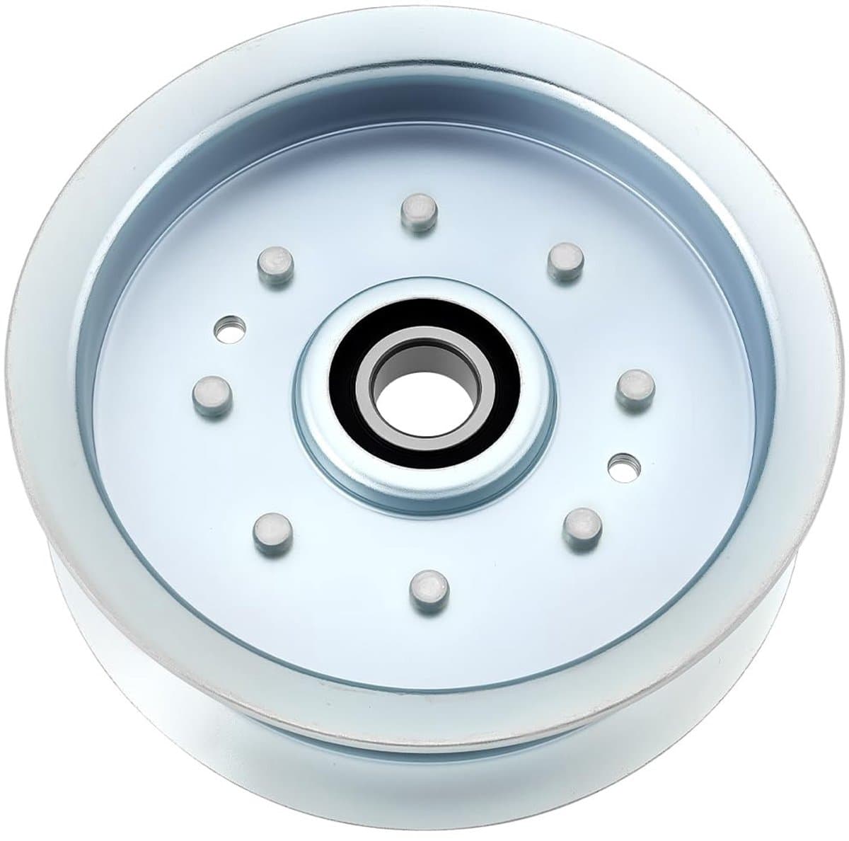 Dailygoods- Katrol Platte Idler 133 x 43 mm - Vervangend Onderdeel - Compatibel met John Deere - Metaal - Gewicht 685g - Onderdeelnummer GY22082/GY20629 - Looprol — afbeelding 1