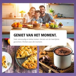 Lìon® Magnetron - Vrijstaand - Airfryer - Zwart - 10cm x 10cm x 10cm — thumbnail 4