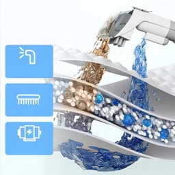 REDOM Stofzuiger 12.000 Pa – 3-in-1 Tapijtreiniger met sproeien, borstelen en krachtige zuigkracht – 1800 ml schoonwatertank – Vlekkenreiniger voor bank, tapijt, auto en matras — thumbnail 3