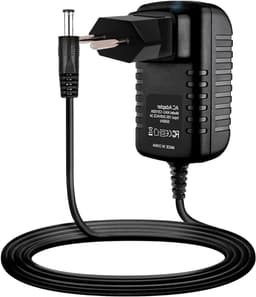 AC/DC Adapter - Voedingskabel Oplader - Externe Harde Schijf - Overspanningsbeveiliging - EU-stekker - Zwart — thumbnail 1