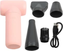 Elektrische Air Duster - Luchtblazer Stofverwijderaar - Apparaten Reinigen - Borstelloze Motor - Compact Ontwerp - Roze — thumbnail 4