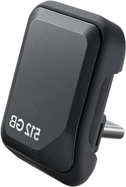 USB C Externe Drive - Memory Stick Flash Drive - Reisfotografie Opslag - Extreem Compact Ontwerp - 512 GB - Zilver — thumbnail 1