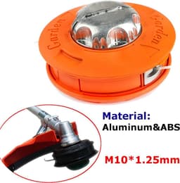 Grasmaaier draadkop M10x1,25 - aluminium - automatische draadvervanging - eenvoudig bijvullen - ShopVlot — thumbnail 2