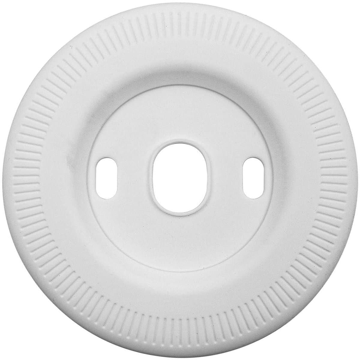 Thermostaat Beschermhoes - Afdekhoes Thermostaat - Muur Afdekken - Perfecte Pasvorm - 125 mm Diameter - Wit — afbeelding 1
