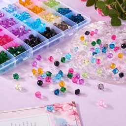 Transparante acrylkralen van 8 mm diameter, 640 stuks voor het maken van DIY sieraden met een heldere en lichte uitstraling — thumbnail 3