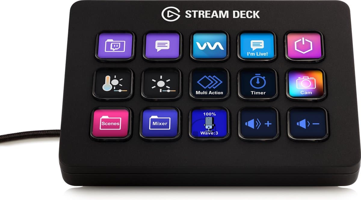 Elgato - Stream Deck - MK.2 - Zwart — afbeelding 1