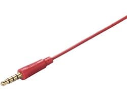 Hama 00177047 hoofdtelefoon/headset Bedraad In-ear Oproepen/muziek Rood