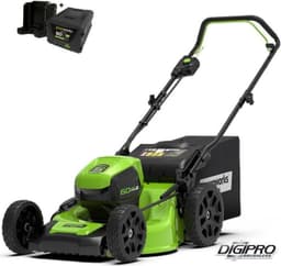 Greenworks 60 volt Accu Grasmaaier 46 cm — thumbnail 1