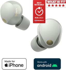SONY WF-1000XM5 – In-ear Draadloze oordopjes Met Noise-cancelling Zilver — thumbnail 2