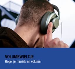 Fresh 'n Rebel Clam Ace 2 – Draadloze Bluetooth Koptelefoon met Active Noise Cancelling – 100+ uur Speeltijd - Met volume wiel - True Blue — thumbnail 9