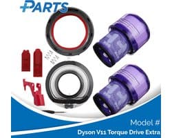 Dyson V11 Torque Drive Extra Onderhoudsset (Plus.Parts® alternatief voor 970013-02)