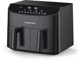 Friteuse met dubbele kamer 2x3,5L - Airfryer met gesynchroniseerde kookzones, timerfunctie en touchdisplay — thumbnail 1