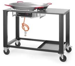 HENDI Fiesta XL - Gasbarbecue - Paella & Showcooking - Ø 800 mm - Mobiel & Veilig — thumbnail 5