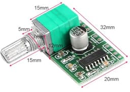 Mini 3W Audioversterker Module voor Draagbare Geluidsprojecten — thumbnail 2