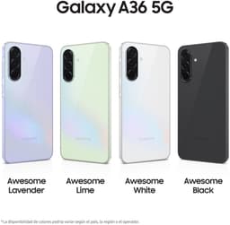 Samsung Galaxy A36 5G - 256GB - Awesome Black — thumbnail 18