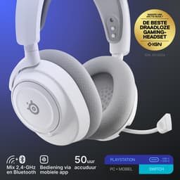 SteelSeries Arctis Nova 7P Gen 2 - Wit — thumbnail 3