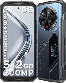 DOOGEE V40 Pro 5G-Outdoor Smartphone-Robuuste Smartphone- Dimensity 7300 -36 GB RAM+ 512 GB ROM-Android 14 - 8680 mAh/33 W-6,78 inch FHD+ 120 Hz-Zilver-IP68 Water Stofbestendig- 200 MP + 32 MP camera-NFC-GPS-Blauw — thumbnail 1