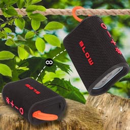Blow Aqua Tune RGB Bluetooth Speaker 5W - BT 5.3 - 5V - USB-C - IP67 - Zwart — thumbnail 4