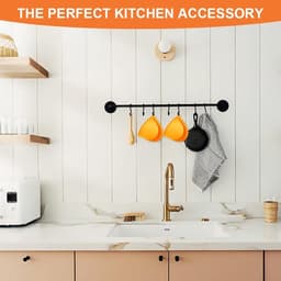 1 paar siliconen ovenwanten - hittebestendig en antislip - veilig voor oven, magnetron, airfryer en grill - leuk keukenaccessoire - rood — thumbnail 2