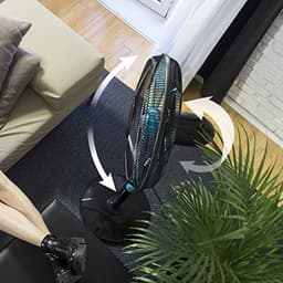 Stille Tornado Ventilator met 5 Vleugels en In hoogte Verstelbaar — thumbnail 2