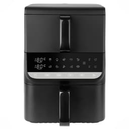 Emerio Heteluchtfriteuse 2500W - Dual zone - Sync finish - 3.5L + 6.5L - Digitaal display - 80-200ºC - Snelle opwarmfunctie - Cool touch - Timer - AF-133542 — thumbnail 2