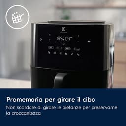 Electrolux EAF7SB Enkel 6,9 l Vrijstaand 1700 W Heteluchtfriteuse Zwart — thumbnail 3