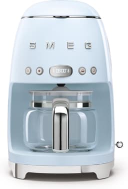 SMEG DCF02PBEU - Filterkoffiemachine - Pastelblauw - Warmhoudfunctie — thumbnail 1