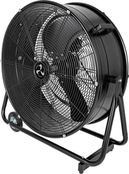 CasaFan DF800 Eco IP54 SL Vloerventilator 123 W (Ø x h) 88 cm x 92 cm Zwart (mat) Zwenkbaar — thumbnail 2