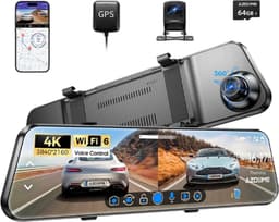 AZDOME® Dashcam Voor Auto - Dashcam Voor Auto Full HD GPS - Dual Dashcam Voor Auto - Dashcam Auto Met Nachtzicht - Dashcam Auto - Dashcam Voor Auto Voor en Achter - Dashcam Auto Voor en Achter - Dashcam Voor Auto Met Wifi - Dashcam Wifi — thumbnail 1