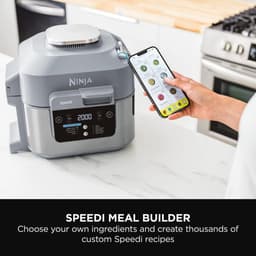 10-in-1 Snelkook & Air Fryer, 5,7L, Snel Maaltijden, Stoom, Grill, Bak, Rooster en Meer — thumbnail 5
