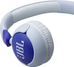 JBL JR 320 - Kinderkoptelefoon - Bedrade Koptelefoon Kind - 85 dB Veilig Volume - On-ear - Met Microfoon - 3.5 mm Jack - Voor School & Tablet - Blauw — thumbnail 2