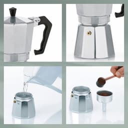 Espressomaker 3-kops - Kela | Italia — thumbnail 3