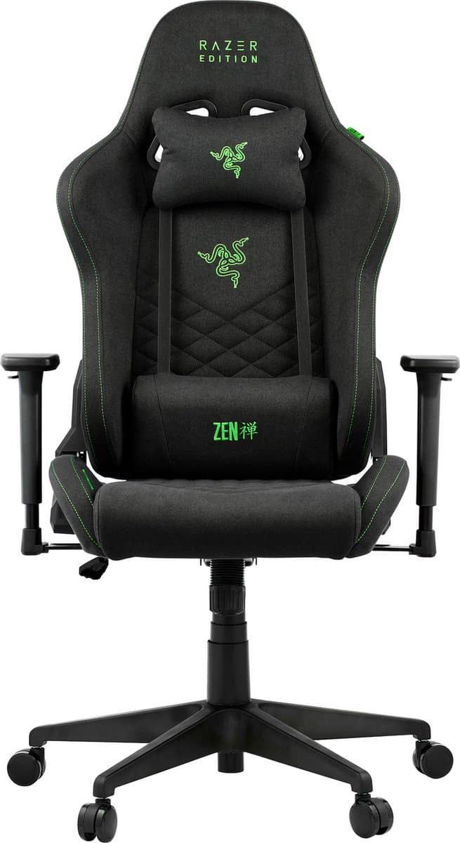 Razer – Tarok Natrix Cloth – Gamingstoel – verstelbare armleuningen — afbeelding 1