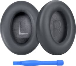Vervangende Oorkussens voor Bose NC700 / Bose 700 Noise Cancelling Hoofdtelefoon van MMOBIEL - Memory Foam en Protein PU Koptelefoon Oorkussens - Noise Isolation Earpads – Donker Grijs — thumbnail 1