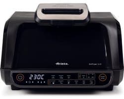 Ariete 4635/00 - Airfryer XXL - 2-in-1 Grill & Hetelucht Friteuse - 8 liter - Zwart