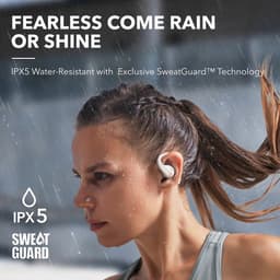 Soundcore AeroFit Pro by Anker - draadloze open oordoppen, supercomfortabel, stevige pasvorm, ergonomisch ontwerp, rijk geluid met LDAC, Bluetooth 5.3, IPX5-waterdicht, 46 u speeltijd, appbediening — thumbnail 6