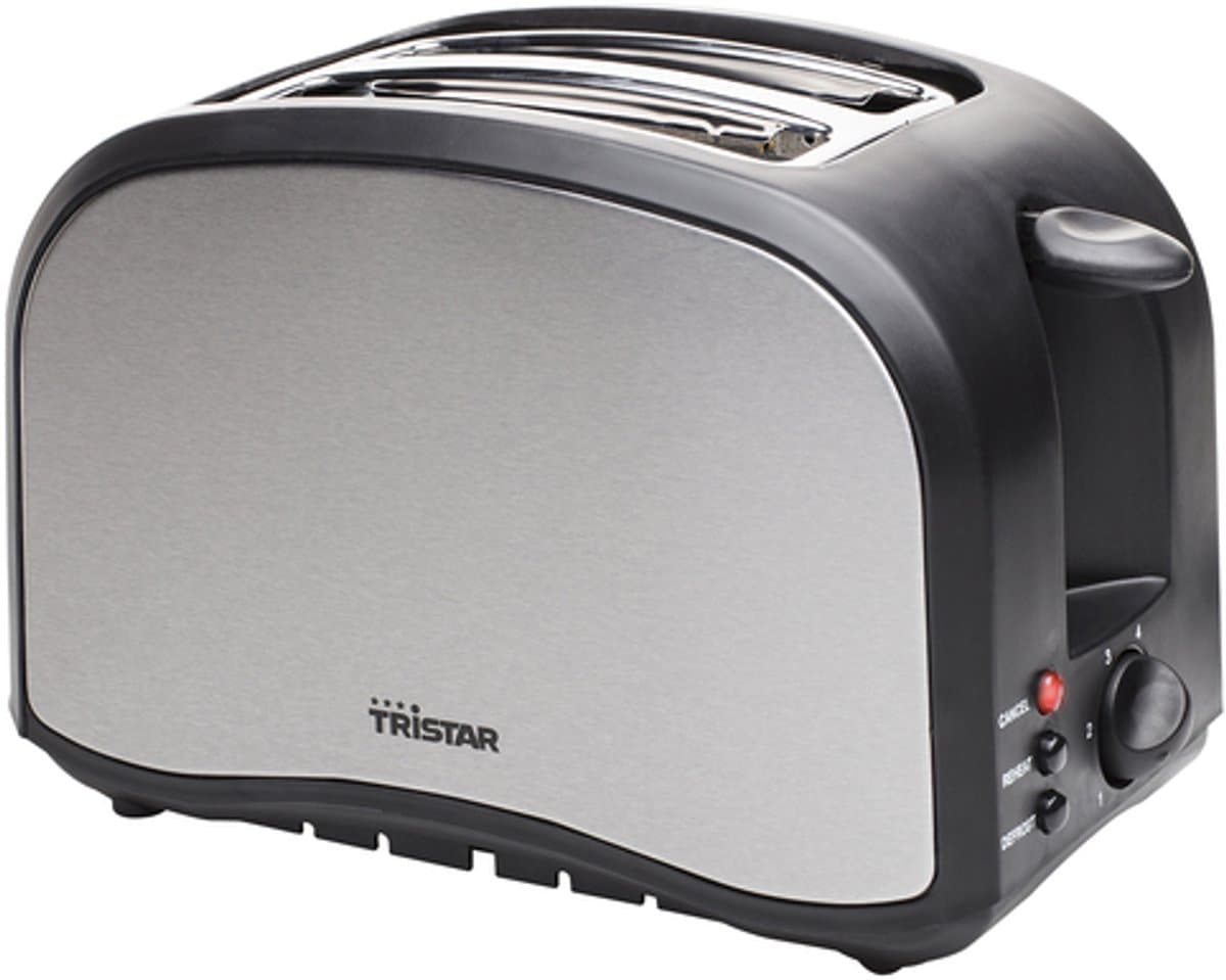 Broodrooster tristar br1022 met 6 standen zwart | 6 stuks — afbeelding 1