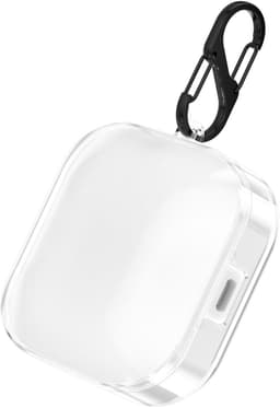 kwmobile Earphones Case for Xiaomi Redmi Buds 6 Active Case - Clear TPU Silicone Earbuds Cover - Transparent — thumbnail 3