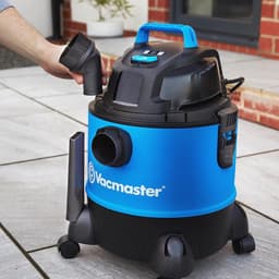 Multifunctionele Stofzuiger met Stopcontact en Blaasfunctie - 1250 W, 20 Liter, Geschikt voor Werkplaats — thumbnail 4