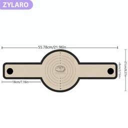 ZYLARO Siliconen Bakmat - 2 Stuks Bakmat Voor Nederlandse Oven - vaatwasserbestendig - Lange Handvatten Deeg Mat - sling bakmat - Voor Airfryer, Oven En Magnetron - grijs — thumbnail 7