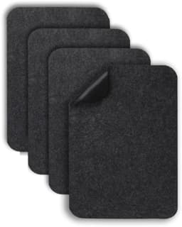 Hittebestendige mat voor Airfryer - Bescherming Frituurpan - 4 Stuks - aanrechtbladbeschermers - koffiezetapparaatmat - Ovenbeschermingsmat - 43*30CM - Vilt — thumbnail 1