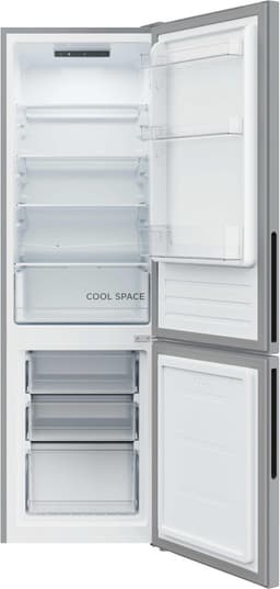Hoover H-FRIDGE 300 HOCT3L517ES2 - Koel-vriescombinatie - 260 Liter - Zilver — thumbnail 3