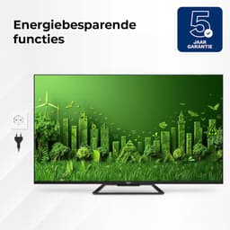 Horizon Smart TV 65 inch QLED - 4K ULTRA HD Televisie - XT Line - Google TV WiFi - Voice Assistant - Frameless Slim Design — thumbnail 3