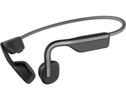 Bone Conduction Headphone - Koptelefoon voor Activiteiten - Draadloos - Bleutooth - Grijs