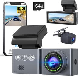 Dashcam voor Auto - Dual - Camerabewaking - Full HD - Zwart — thumbnail 1