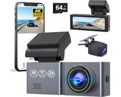Dashcam voor Auto - Dual - Camerabewaking - Full HD - Zwart