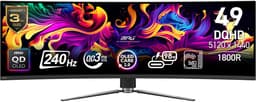 MPG 491CQPXDE QD-OLED computer monitor — thumbnail 1