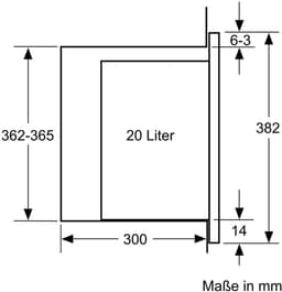 Siemens iQ500 BF525LMB1 magnetron Zwart Solo-magnetron Ingebouwd 20 l 800 W — thumbnail 6