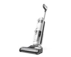 Steelstofzuiger Draadloos - Steelstofzuiger - Stofzuiger - Steelstofzuiger Snoerloos - LCD - 18V - Li-ion-accu - Wit - Krachtige Zuigkracht - Nat-droogzuiger
