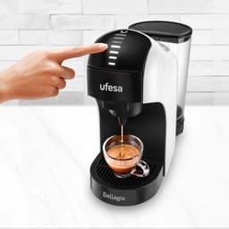Ufesa Bellagio Bianca Koffiepadmachine 3 in 1 Nespresso Dolce Gusto & verse koffie — thumbnail 1